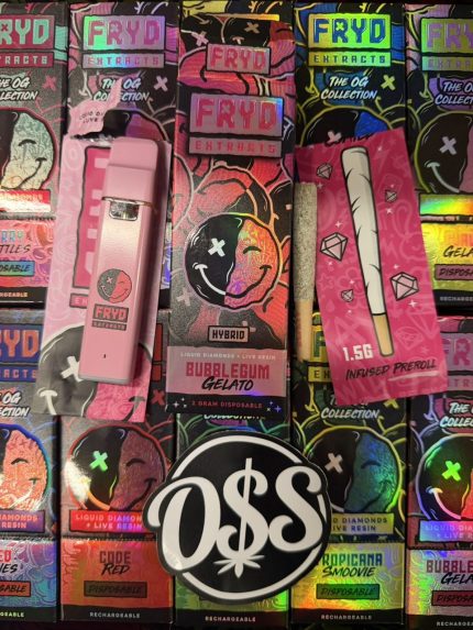 Fryd Disposable 2 Gram, fryd disposable,FRYD EXTRACTS THE OG COLLECTION, fryd vape, fryd extracts disposable, fryd 2g disposable