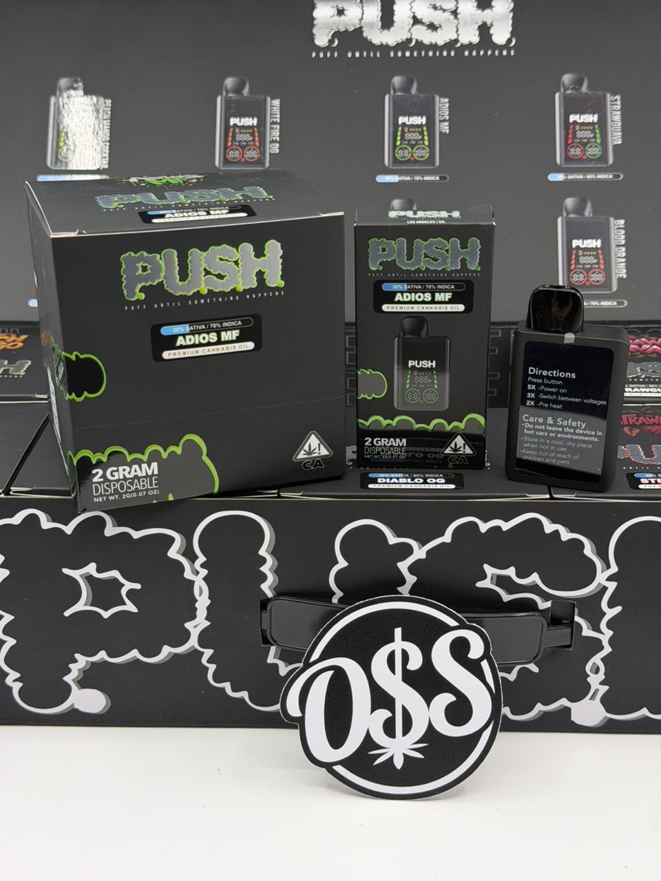 Authentic Push Disposable 2 Gram