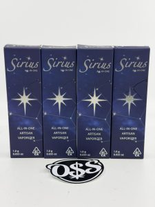 Sirius Extracts Disposable - All In One 1G Vape 2 sirius extracts disposable sirius disposable Sirius disposable vape sirius all in one vape sirius extracts aio
