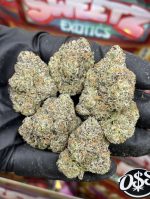 SWEETZ EXOTICS SUSHI BAR EDITION SWEETZ EXOTICS PREMIUM CANNABIS FLOWER SWEETZ EXOTICS WEED SWEETZ EXOTICS FLOWER SUSHI BAR EDITION
