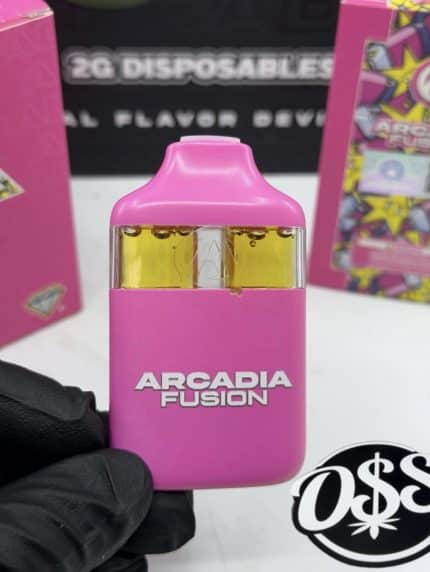 ARCADIA FUSION 2G DISPOSABLE ARCADIA FUSION 2G DUAL CHAMBER ARCADIA FUSION DISPOSABLE ARCADIA FUSION LIQUID LIVE DIAMONDS DISPO ARCADIA FUSION 2G