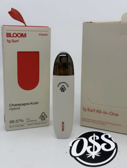 BLOOM 1G Surf Classic BLOOM 1G DISPOSABLE bloom vape bloom carts bloom vape review