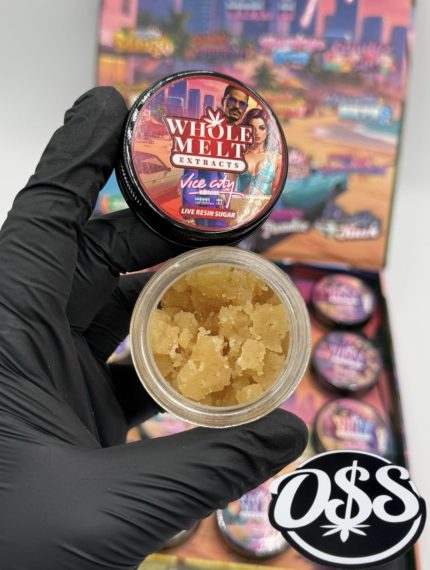 WHOLE MELT EXTRACTS VICE CITY EDITION whole melt extracts whole melt extracts live resin sugar whole melt extracts premium live resin sugar whole melt extracts live resin sugar 1oz