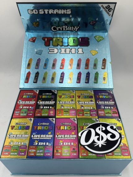 CRYBABY TRIOS 3G DISPOSABLE crybaby 3g disposable crybaby disposable crybaby trios 3 in 1 disposable crybaby trios disposable